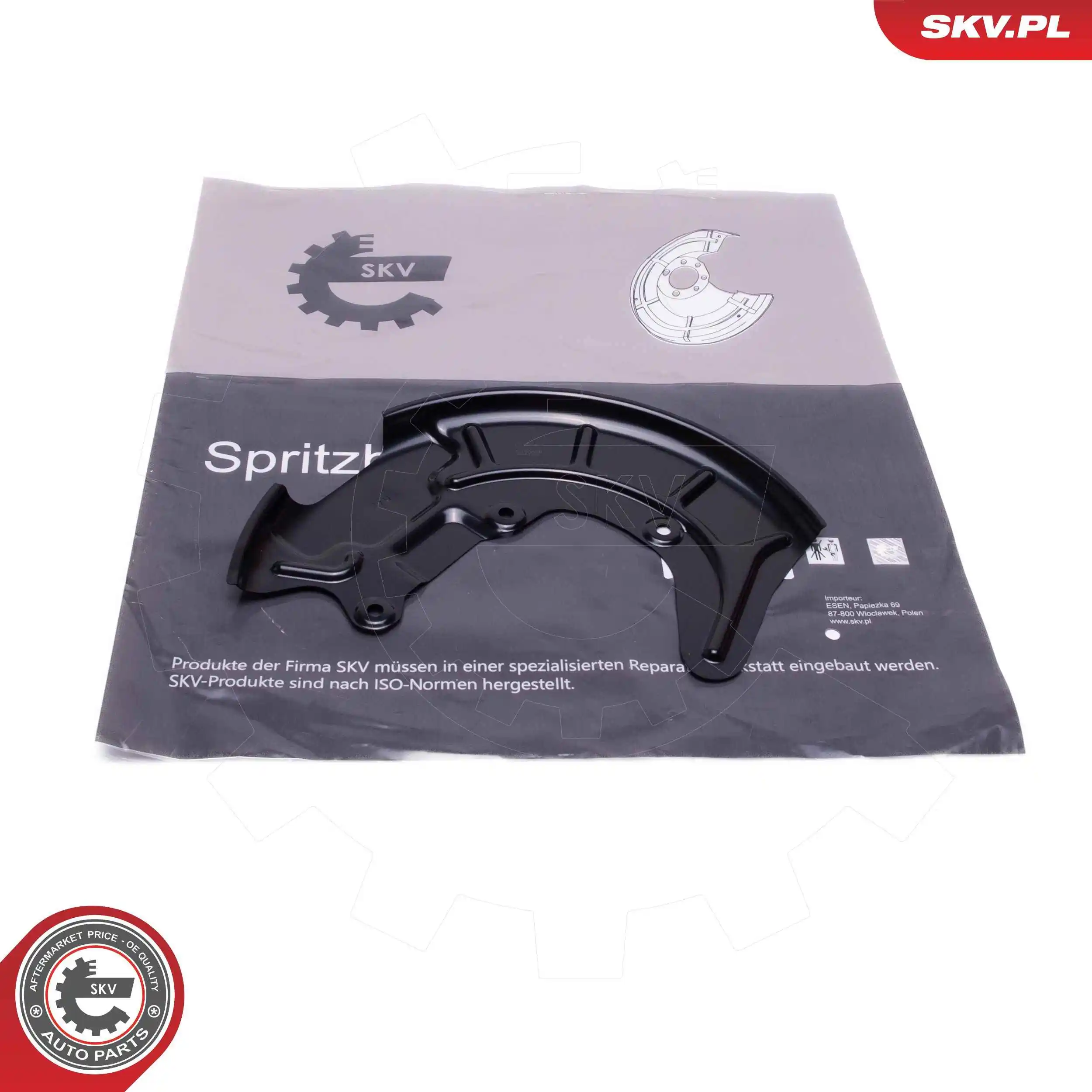 Splash Guard, brake disc